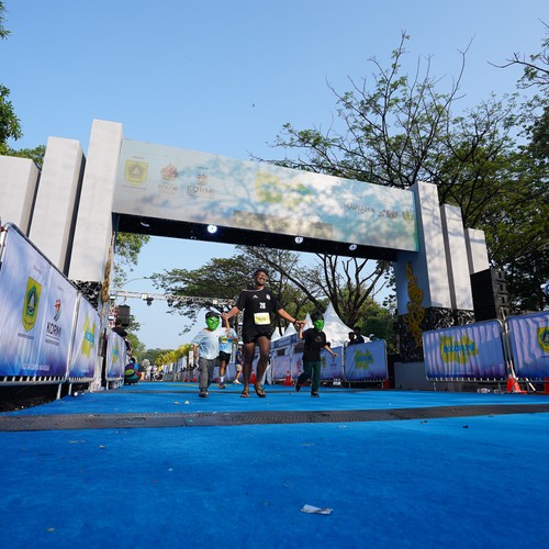 Race photo from BOGORUN 2026