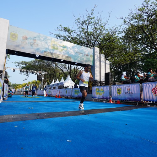 Race photo from BOGORUN 2026