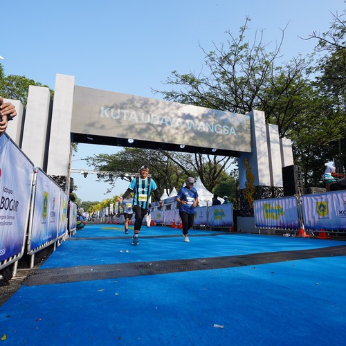 Race photo from BOGORUN 2026