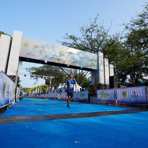 Race photo from BOGORUN 2026