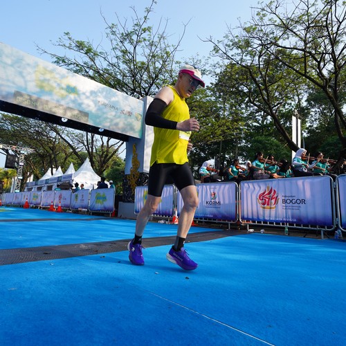 Race photo from BOGORUN 2026