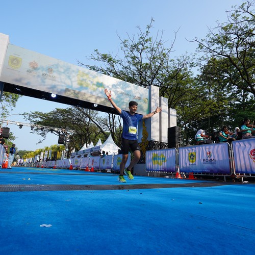 Race photo from BOGORUN 2026