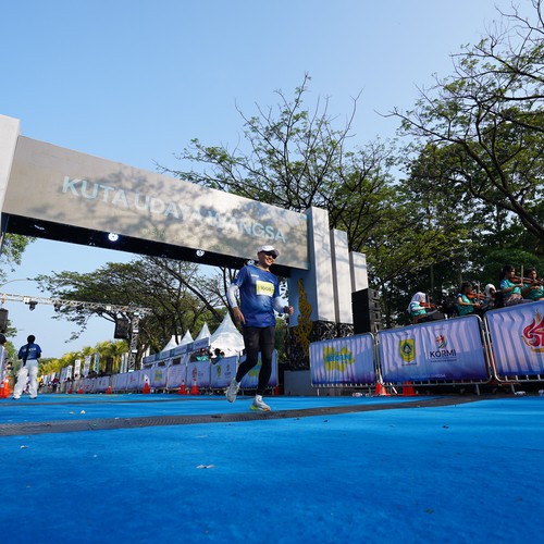 Race photo from BOGORUN 2026