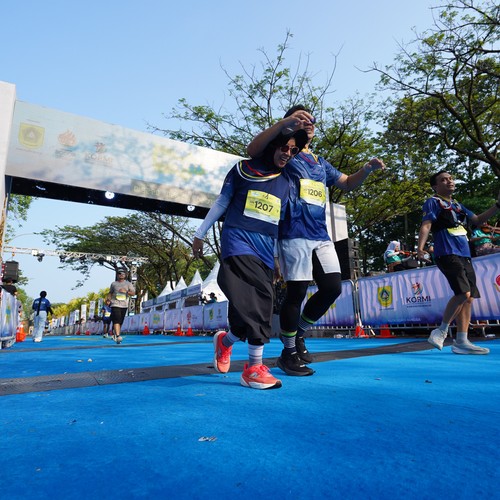 Race photo from BOGORUN 2026