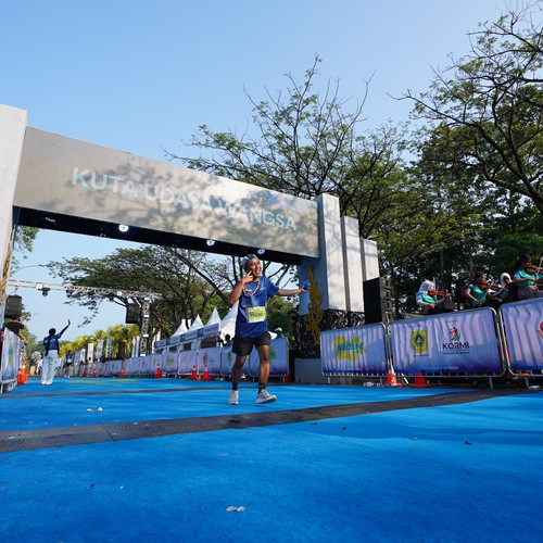 Race photo from BOGORUN 2026
