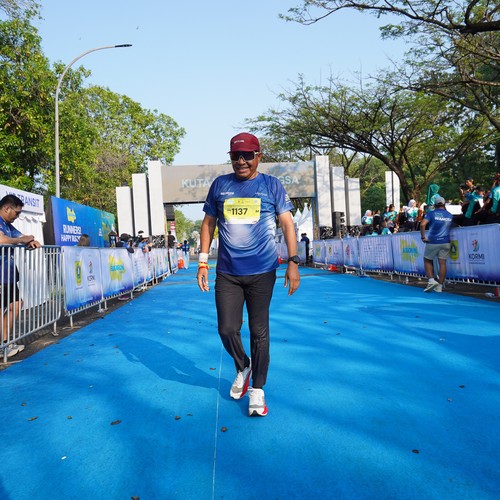 Race photo from BOGORUN 2026