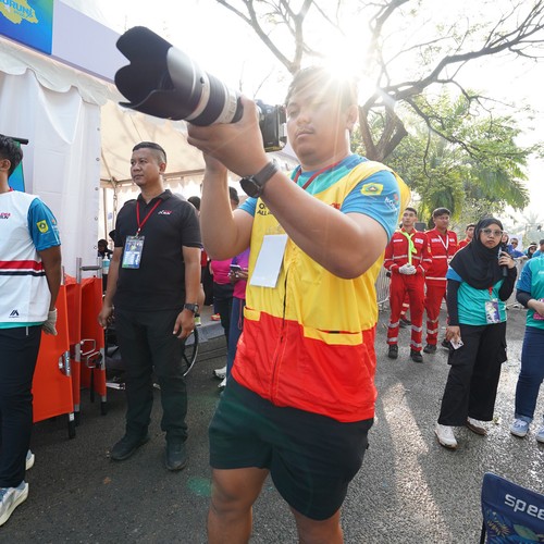 Race photo from BOGORUN 2026