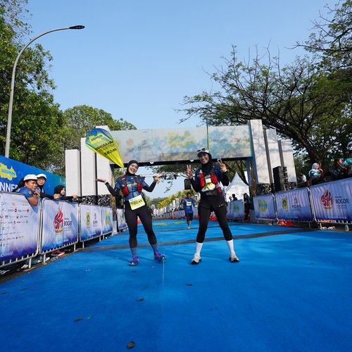 Race photo from BOGORUN 2026