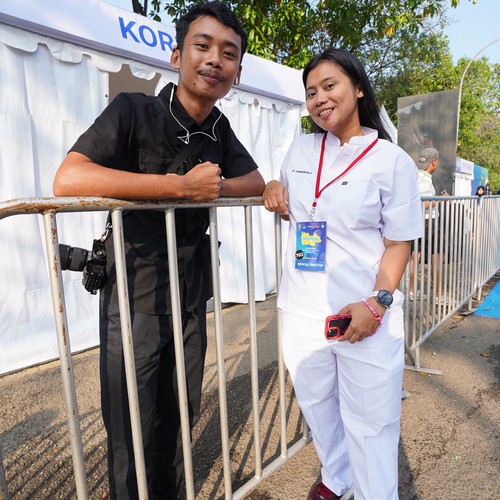 Race photo from BOGORUN 2026