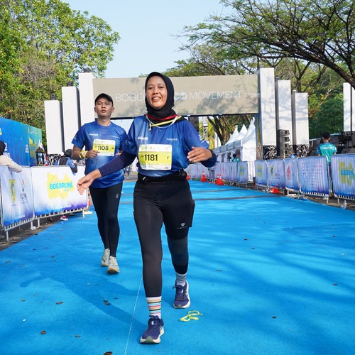 Race photo from BOGORUN 2026