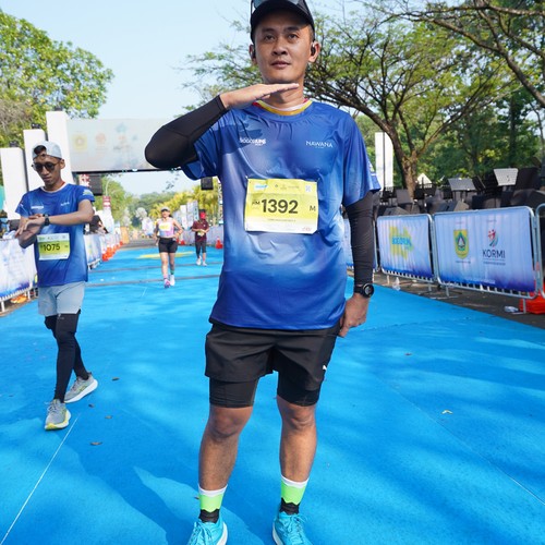 Race photo from BOGORUN 2026
