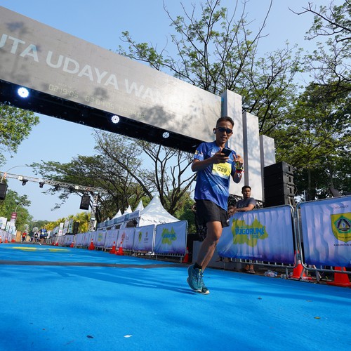 Race photo from BOGORUN 2026