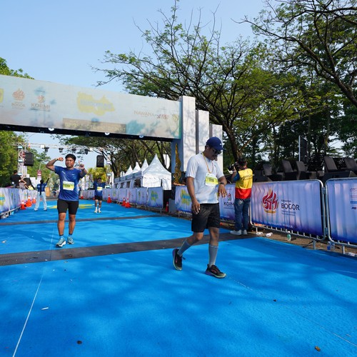 Race photo from BOGORUN 2026