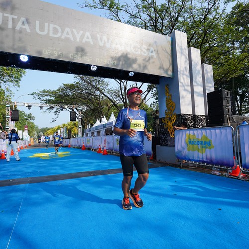 Race photo from BOGORUN 2026