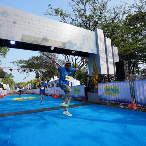 Race photo from BOGORUN 2026