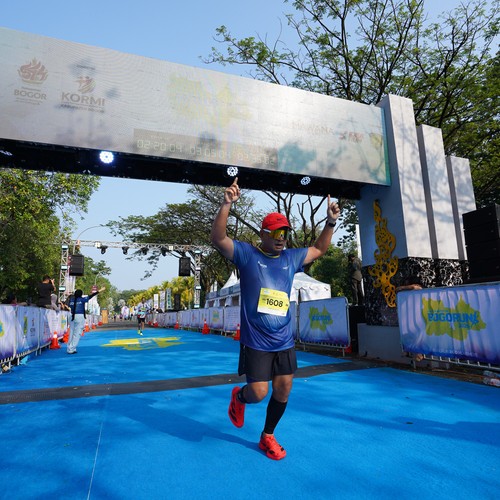 Race photo from BOGORUN 2026