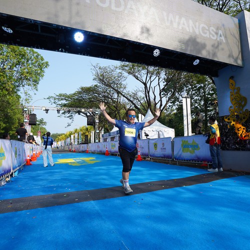 Race photo from BOGORUN 2026