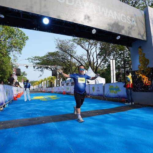 Race photo from BOGORUN 2026