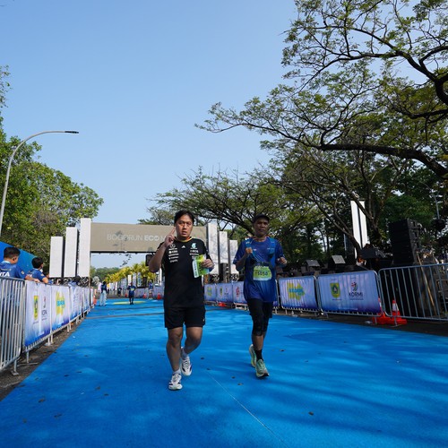 Race photo from BOGORUN 2026