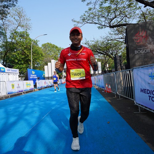 Race photo from BOGORUN 2026