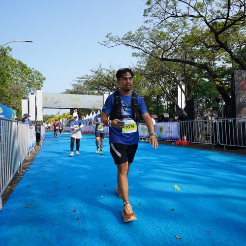 Race photo from BOGORUN 2026