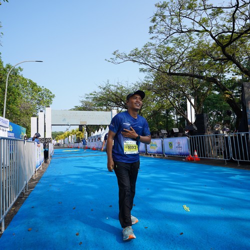 Race photo from BOGORUN 2026