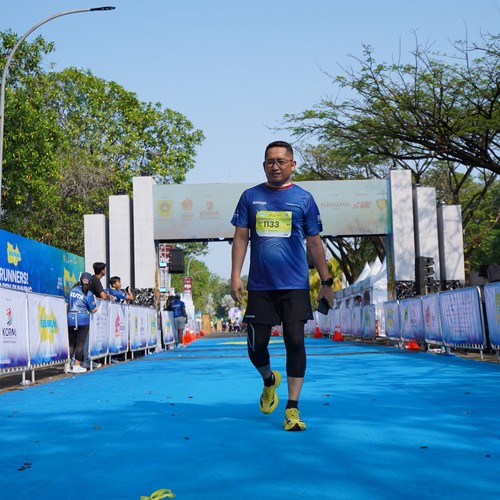 Race photo from BOGORUN 2026