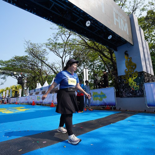 Race photo from BOGORUN 2026