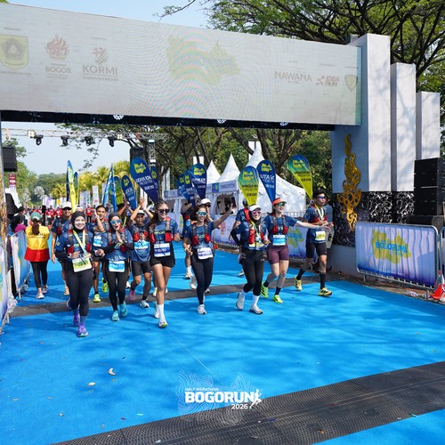 Race photo from BOGORUN 2026