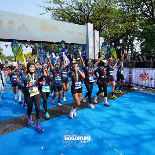 Race photo from BOGORUN 2026