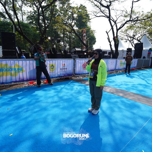 Race photo from BOGORUN 2026