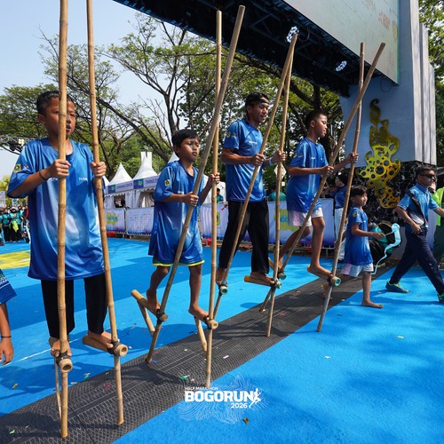 Race photo from BOGORUN 2026