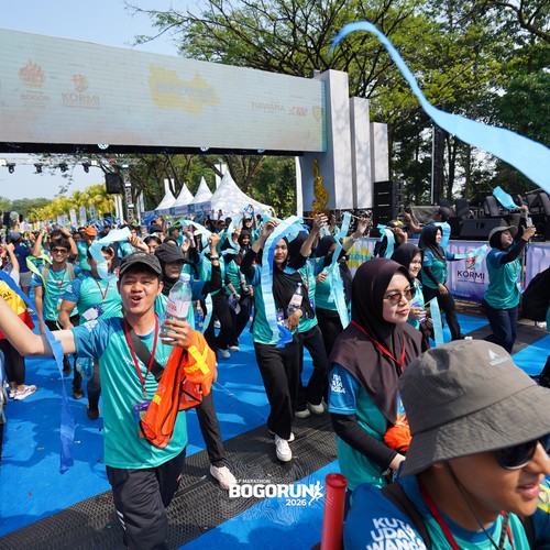 Race photo from BOGORUN 2026