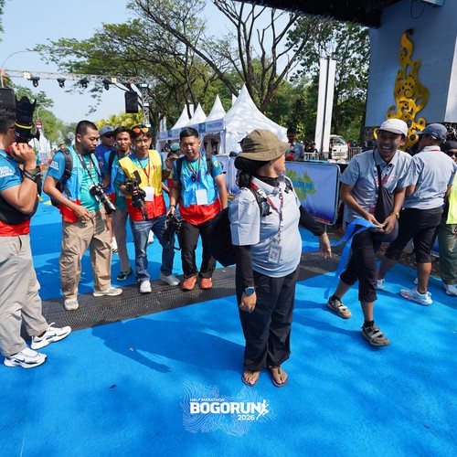 Race photo from BOGORUN 2026