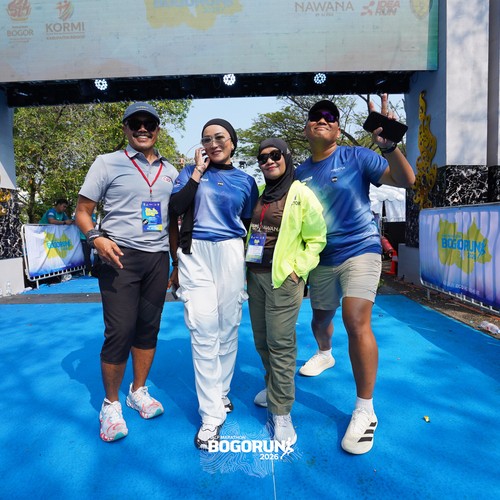 Race photo from BOGORUN 2026