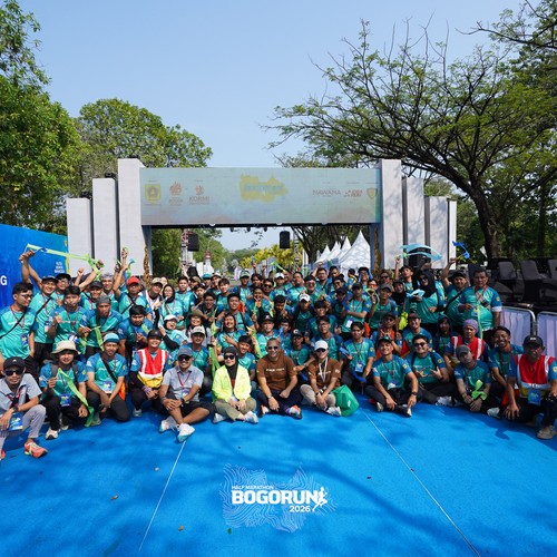 Race photo from BOGORUN 2026