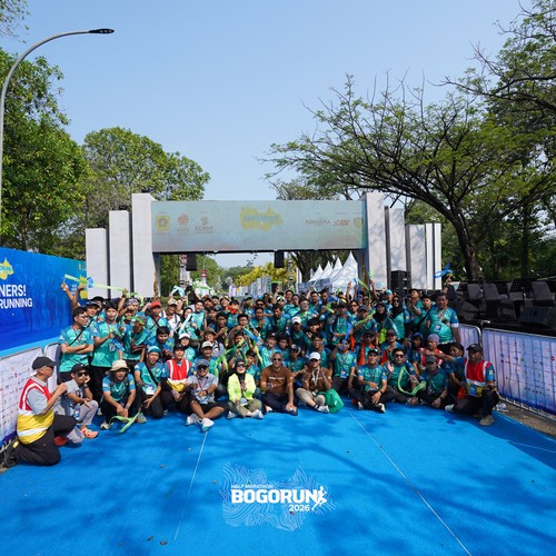 Race photo from BOGORUN 2026