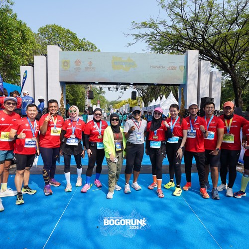 Race photo from BOGORUN 2026