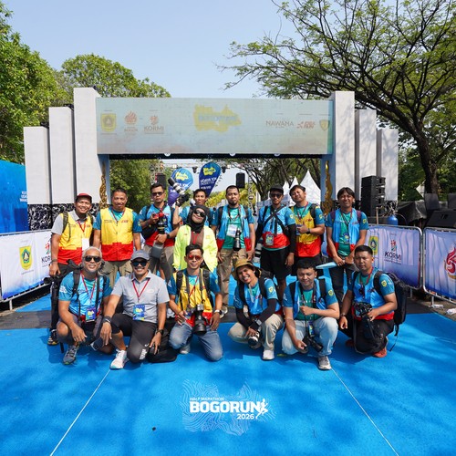 Race photo from BOGORUN 2026
