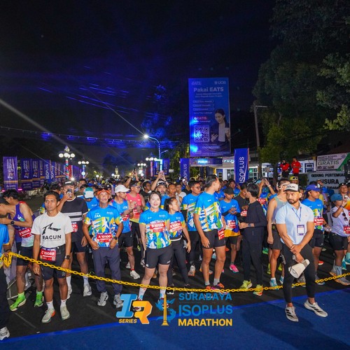 Race photo from SURABAYA ISOPLUS MARATHON 2026