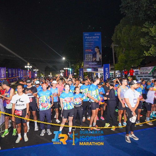 Race photo from SURABAYA ISOPLUS MARATHON 2026