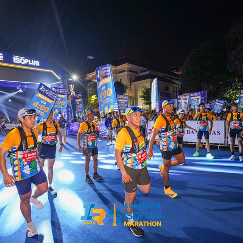Race photo from SURABAYA ISOPLUS MARATHON 2026