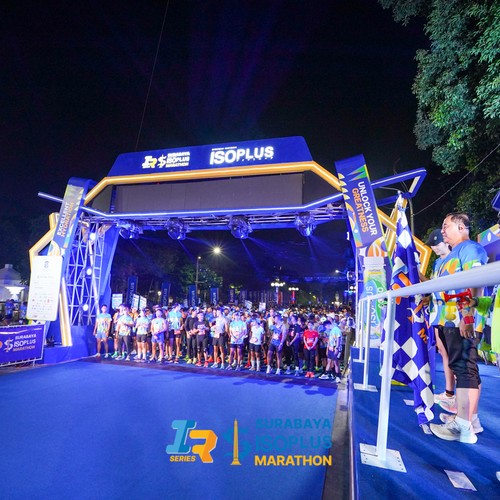 Race photo from SURABAYA ISOPLUS MARATHON 2026