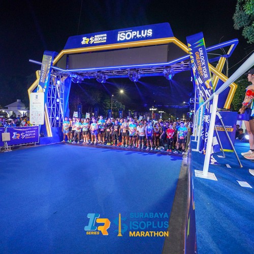 Race photo from SURABAYA ISOPLUS MARATHON 2026