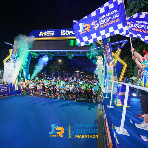 Race photo from SURABAYA ISOPLUS MARATHON 2026