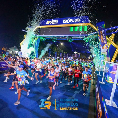 Race photo from SURABAYA ISOPLUS MARATHON 2026