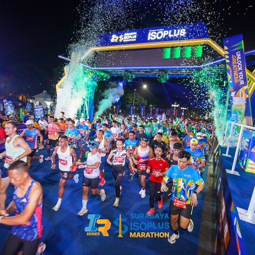 Race photo from SURABAYA ISOPLUS MARATHON 2026