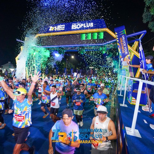 Race photo from SURABAYA ISOPLUS MARATHON 2026