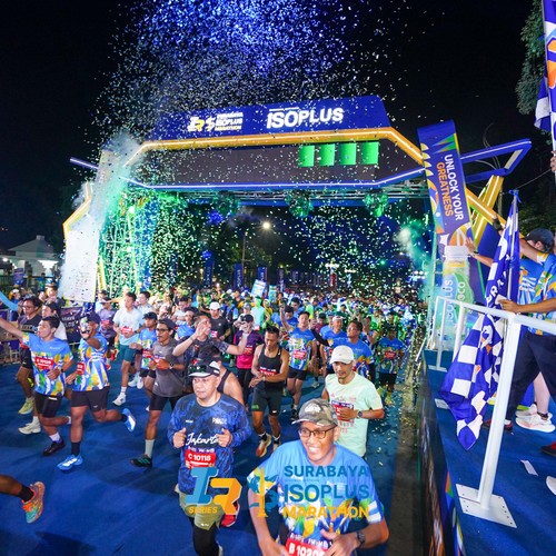 Race photo from SURABAYA ISOPLUS MARATHON 2026