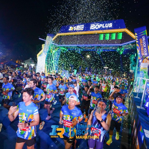 Race photo from SURABAYA ISOPLUS MARATHON 2026
